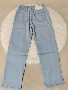 Pantalon en jean tissé de qualité supérieure pour homme – Coupe confortable, tissu en coton durable, décontracté, usage quotidien, écologique, respirant, coupe droite - Product Image 5