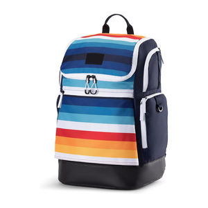 Mochilas 7v7 de poliéster personalizadas para hombre y mujer con diseño organizado para equipo, con presillas para tacos en cada lado, bolsa deportiva para equipo. - Product Image 2