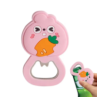 Ouvre-bouteille magnétique premium à faible MOQ, aimant de réfrigérateur mignon couleur personnalisée, gadget de cuisine, cadeau promotionnel, approvisionnement en gros