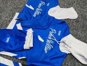 Maillot de football sublimé SPEED Prince William, col en V, manches courtes, évacuation de l'humidité, vêtements unisexes pour adultes - Product Image 1
