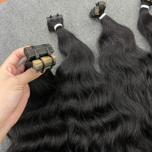Producto Popular: Extensiones de Cabello Remy Vietnamita con Cinta Adhesiva, Color Natural, Precio de Mayoreo de Fábrica - Product Image 4