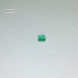 Émeraude zambienne de qualité 3A, forme octogonale carrée, pierre précieuse en vrac, 0,46 ct, pierre verte, 4,60x4,60x3,10 mm, pour la fabrication de bijoux, très demandée - Product Image 4