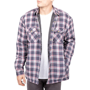 High Quality ARTIZ INTERNATIONAL Winter <b>Mens</b> Plaid <b>Flannel</b> Streetwear Shirt <b>Jacket</b> Hooded Thermal Fleece Windproof Eco-Friendly - Product Image 3