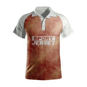 Polo à manches courtes pour homme, en tricot 100% polyester, imprimé par sublimation, séchage rapide, respirant, avec logo personnalisé - Product Image 4