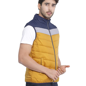 New Custom <b>Men</b> Jacket Fashion Winter Wear Down Puffer Packable <b>Vest</b> Half Sleeveless Jacket New High Quality Puffer Jacket - Product Image 2