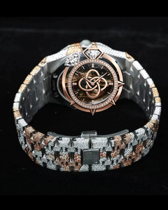 Luxury Moissanite Diamond Watch Men Full Pave VVS Moissanite Stones Stainless Steel <b>Automatic</b> Wristwatch - Product Image 4
