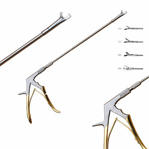 Pince à biopsie rectale pointe uniquement rotative Fig. 2 poignée pour pince à biopsie 400mm fabricant d'instruments chirurgicaux au Pakistan - Product Image 1