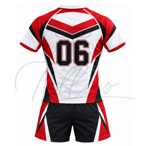 Uniforme de Rugby de Alta Calidad, Uniforme de Rugby Extra Grande, Uniformes de Rugby del Mejor Material - Product Image 3