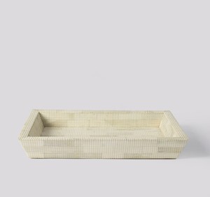 Premium Luxury Bone Inlay <b>Rectangular</b> Catchall Organizer Tray with Intricate Handmade Simple Pattern for Keys, <b>Watches</b>, Jewelry - Product Image 5