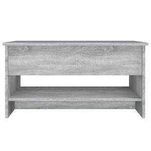 Tavolino in legno ingegnerizzato grigio Sonoma 31.5 "x 19.7" x 15.7 "dimensioni - Product Image 5