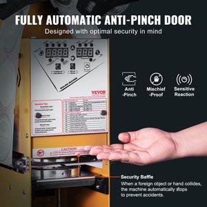 Macchina Sigillatrice Automatica per Bicchieri Alti 180 mm, 500-650 Bicchieri/Ora, Elettrica per Sigillatura Tè Boba - Product Image 6