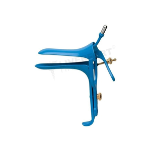 Spéculum vaginal LLETZ LEEP GRAVES bleu de haute qualité, ensemble d'instruments chirurgicaux gynécologiques de petite taille en acier inoxydable CE ISO - Product Image 1