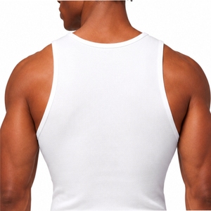Men's Cotton Tank <b>Top</b> Premium Quality Soft Cotton Breathable Fabric Factory Direct Stretch Plain Custom Made Tank <b>Top</b> - Product Image 5