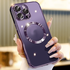 สำหรับ MagSafe ฝาครอบเลนส์กล้องแม่เหล็กสำหรับ Apple สำหรับ iPhone 14 13 12 11 PRO MAX เคสโทรศัพท์ - Product Image 2