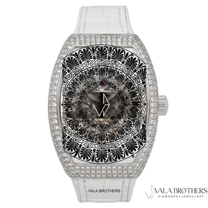 Montre de luxe en alliage de quartz et moissanite, bracelet 20 mm, style sport, mode hip-hop, pour hommes et femmes - Product Image 4
