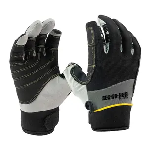 Vente en gros de gants de voile personnalisés avec doigt 3/4 pour hommes et femmes Gants de voile légers fabriqués par des professionnels - Product Image 1