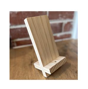 Fournisseur en gros de supports de téléphone portable en bois au meilleur prix, support de téléphone portable 100% bois naturel, produit artisanal universel - Product Image 3