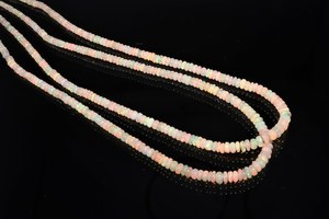 Natural Flashy Ethiopian <b>Opal</b> Rondelle Beads 3-5 MM Welo <b>Opal</b> Gemstone Rondelle Beads 18 Inch Natural Ethiopian <b>Opal</b> Jewelry - Product Image 5