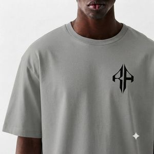 Camiseta Extra Grande de Primera Calidad para Hombre, 100% Algodón, con Logotipo Personalizado Serigrafiado, Color Azul Marino, de Secado Rápido y Cuello Redondo - Product Image 5