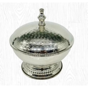 Casserole en acier inoxydable de haute qualité, design rond moderne, compatible lave-vaisselle, compatible avec tous les types de cuisinières, finition polie. - Product Image 1