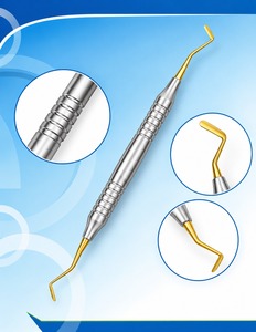 Espátula Dental de Acero Inoxidable, Instrumento para Puentes Óseos, Herramienta Quirúrgica Dental Manual para Limpieza, Relleno y Trabajo con Composite - Product Image 2
