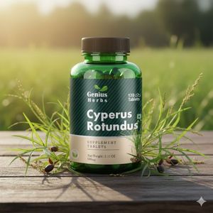 Comprimés de racine de Cyperus Rotundus – Extrait végétal nutritif pour la vitalité quotidienne – Produit de santé à base de plantes pures - Product Image 2