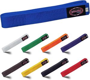 Ceinture de karaté Farabi Sports, ceinture d'arts martiaux en coton, légère, douce, logo personnalisé disponible, 240 cm-280 cm - Product Image 1