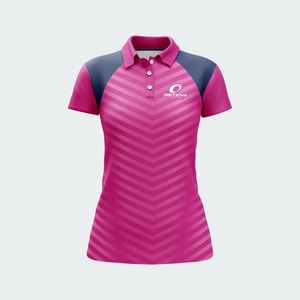 Fabricante Profesional de Camisetas Polo para Mujer con Color Personalizado, Servicio OEM, Logotipo Personalizado, Poliéster/Algodón Transpirable, MOQ Bajo - Product Image 1