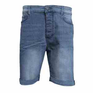 Shorts en jean slim tendance pour hommes, les plus vendus de l'été, 100% coton, shorts en jean décontractés lavés - Product Image 3