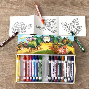 Juego de Crayones de Cera de Alta Calidad, 18 Colores No Tóxicos, Juego de Crayones de Cera Personalizado - Product Image 1