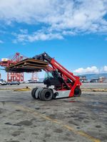 Chariot télescopique à double bras à l'intérieur du conteneur de 16-18 tonnes