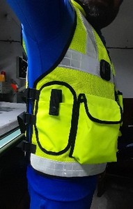 Chaleco de Seguridad Táctico de Alta Visibilidad Medical Guard, con Franjas Reflectantes, Múltiples Bolsillos, Unisex, para Todas las Temporadas, Chaqueta de Poliéster - Product Image 5