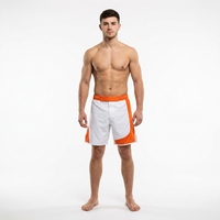 Shorts MMA unisexes pour adultes, coupe confortable, meilleur prix, design personnalisé, écologiques, 100% polyester, légers, séchage rapide à l'avant