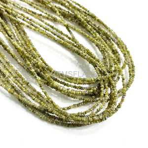 Cuentas de diamante verde natural, cuentas de diamante verde sin cortar de 2-3 mm, cuentas de diamante en bruto, cuentas de diamante de color fantasía, pepitas de diamante en bruto para joyería - Product Image 2