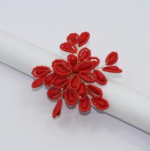 Anillos de Servilleta de Cristal para Boda, Ecológicos, Redondos, con Alambre - Product Image 4