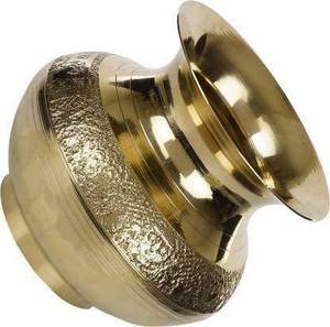 โลต้าทองเหลืองทรงเพชรสำหรับเก็บน้ำตกแต่งบ้าน - Product Image 4