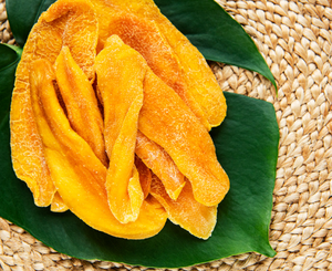 Tranches de mangue séchées, faible teneur en sucre, collation de fruits tropicaux sucrés, couleur jaune naturelle, texture moelleuse, fruits séchés biologiques, EXPAD Vietnam - Product Image 1