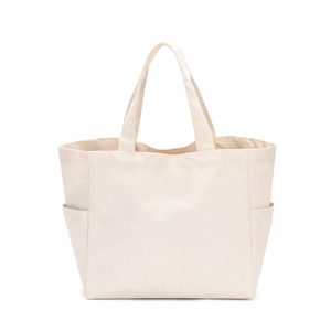 Bolsa de Tela de Algodón de Alta Calidad con Impresión Personalizada, Bolsa de Compras Reutilizable al por Mayor, Servicio OEM con Logotipo, Color Personalizado Informal para Mujer - Product Image 2