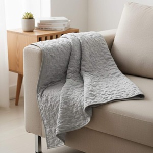 Manta de Cama de Lujo, Suave al Tacto, para las Cuatro Estaciones, Lavable a Máquina, Extra Duradera, de Tela de Alta Densidad - Product Image 1