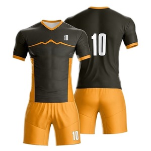 Uniformes de Fútbol Personalizados al Por Mayor, Camisetas Deportivas Unisex de Spandex/Poliéster, Manga Corta, Secado Rápido, con Nombre de Equipo - Product Image 4