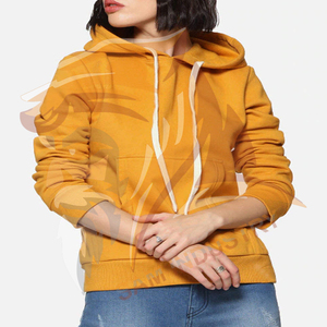 New Fashion Custom Women's Sweatshirts Hoodies <b>Drop</b> Shoulder Oversized High Quality Pullover Hoodies For Sale - Product Image 6