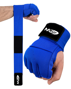 Vendas de boxeo para manos, guantes interiores para hombres y mujeres, correas rápidas de 80 cm para muñeca, protección acolchada para nudillos, para Muay Thai y Kickboxing - Product Image 3