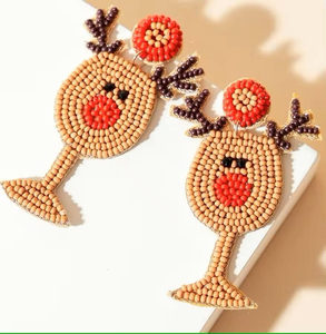 Nouvelles boucles d'oreilles brodées multi-perles, bijoux de mode pour filles et femmes, taille personnalisée pour cadeau de fête par MD HANDICRAFTS - Product Image 5