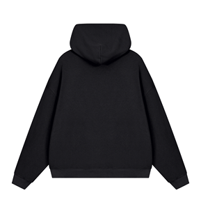 เสื้อฮู้ดดี้ทรงบ็อกซี่ผ้าวาฟเฟิลพรีเมียมแบบสั่งทำพิเศษสำหรับผู้ชายและผู้หญิง ผู้ผลิตเสื้อผ้าแบบ OEM ODM - Product Image 2