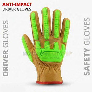 Gants ergonomiques résistants aux chocs, niveau de protection ANSI/ISEA 4, revêtement en nitrile sur la paume, haute qualité, excellente expérience de port - Product Image 5