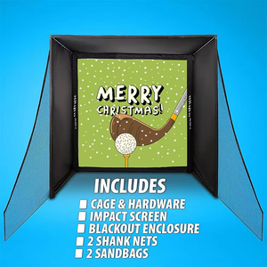 Kit de Simulador de Golf para el Hogar con Cortina Opaca y Acolchado de Seguridad Completo, Compatible con Monitores de Lanzamiento - Product Image 5