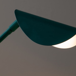 Arc Crest Metal <b>Desk</b> Lamp with Adjustable Head Focused Task Lighting Durable Iron Construction <b>Space</b> <b>Saving</b> Design - Product Image 4