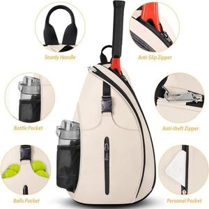 Bolsa de Deporte Impermeable Bagnex, Bolsa de Viaje de Nailon para Raquetas de Tenis y Pickleball, con Gran Capacidad y Diseño Duradero - Product Image 2