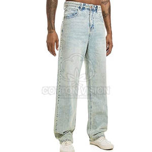 Pantalones Vaqueros Holgados para Hombre al por Mayor, Ropa Deportiva, Pantalones Vaqueros Holgados para Invierno, Pantalones para Hombre - Product Image 3