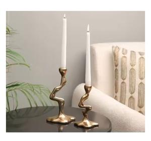 Support de bougie en métal de conception classique fait main, de qualité supérieure, pour bougies longues, décoration de Noël pour la maison, tendance du moment - Product Image 6